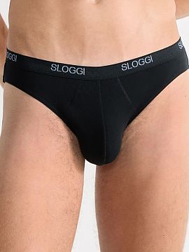 Slipy Sloggi  Klasické pánske slipy Men Basic Mini 10004711 sú nadčasovým modelom, ktorý kombinuje pohodlie, funkčnosť a vysokú kvalitu spracovan