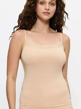 Tričko Triumph  Top Feel of Modal Spaghetti od Triumph je kombináciou minimalistického dizajnu, ženskej elegancie a nezameniteľného pohodlia. Priliehav