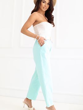 zamatové nohavice Italy Moda