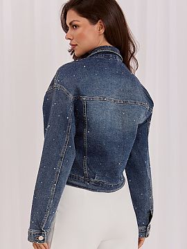 Džínová bunda Italy Moda