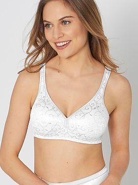 Soft Triumph  Podprsenka soft Elegant Cotton 10100175-0003 bez kostic je model, ktorý kombinuje prirodzené tvarovanie prsníkov s vysokým pohodlím po�
