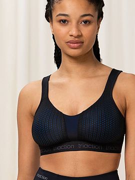 Športová podprsenka Triumph  Bezšvadrový športový podprsenka Triaction Cardio Energy Lite bol navrhnutý pre ženy, ktoré očakávajú maximálnu podporu počas tr�