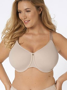 Polstrovaná podprsenka Triumph  Podprsenka s kosticemi Body Make-Up Essentials Minimizer WP 10181767 bola navrhnutá pre ženy, ktoré očakávajú dokonalú podporu a opti