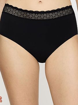 Bedrové nohavičky Triumph  Figi Feel z modalu 10214399 sú spojením výnimočnej mäkkosti, pohodlia a elegantného dokončenia. Vyrobené z jemného modalu, očaruj�