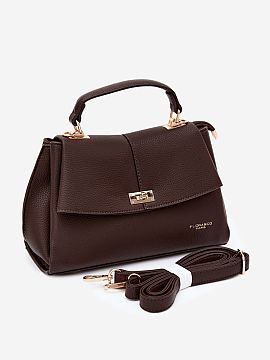 Kabelka na deň Step in style  Elegantná dámska kabelka vyrobená z ekologickej kože je štýlový doplnok, ktorý skvele doplní každodenné aj formálne outfit. Klas