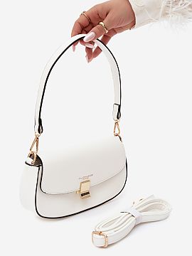 Kabelka na deň Step in style  Malá dámska kabelka vyrobená z imitácie kože je elegantný a praktický doplnok, ktorý sa skvele hodí na každodenné nosenie aj na �