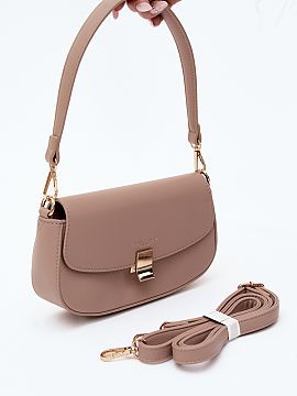 Kabelka na deň Step in style  Malá dámska kabelka vyrobená z imitácie kože je elegantný a praktický doplnok, ktorý sa skvele hodí na každý deň aj na špeciál