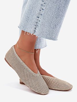 Baleríny Step in style  Baleríny dámske ploché sú pohodlný model každodenného obúvania, ideálny pre ženy, ktoré oceniajú pohodlie a jemný, ženský št