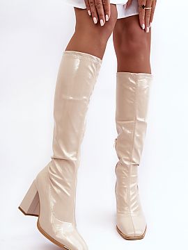 Čižmy na vysokom opätku Step in style