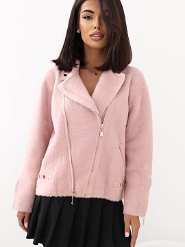 Bunda Factory Price  Dámska prechodná bunda je štýlovým návrhom pre jesennú a jar. Model v casual štýle je vyrobený z materiálu z kombinácie vlny, an