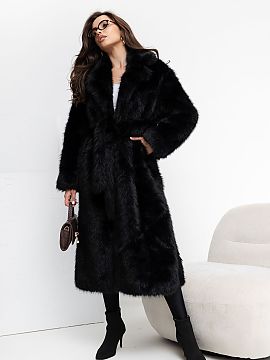 Kabát Factory Price  Kožuch dámsky v elegantnom štýle z kožešiny je efektnou ponukou na jesennú a zimnú sezónu. Model je vyrobený z materiálu z kombin