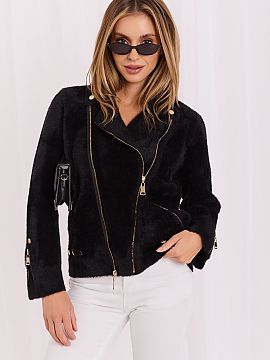 Bunda Factory Price  Bunda pre dámy je štýlovou ponukou na jesennú a jarnú sezónu. Model v casual štýle je vyrobený z materiálu zmesi vlny, angory, vis