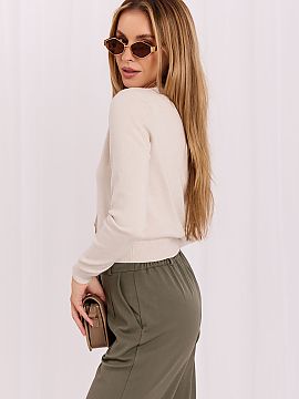 Sveter na rozopínanie Italy Moda