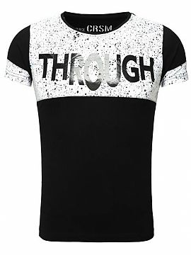 Tričko YourNewStyle  Pánske tričko s krátkym rukávom. Dvojfarebná predná strana, jednofarebná zadná strana. Zloženie: 100 % bavlna