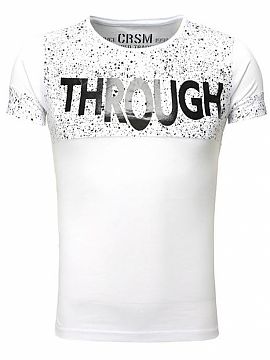 Tričko YourNewStyle  Pánske tričko s krátkym rukávom. Predná časť je z dvoch látok, zadná časť je pevná.  Zloženie: 100 % bavlna