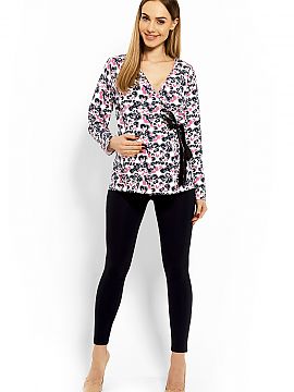 Tehotenská blúzka PeeKaBoo