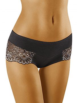 Boxerky Wolbar   Ženské šortky v skvelej farebnej kombinácii.
 - úplný rez
 - vyrobené z kvalitného bavlneného úpletu
 - nohy sú zakončené d