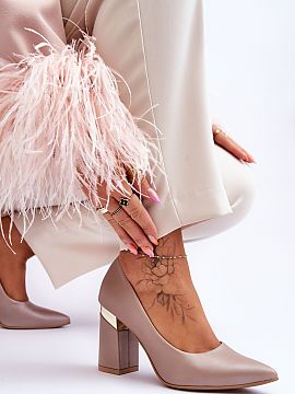 Lodičky na opätku Step in style