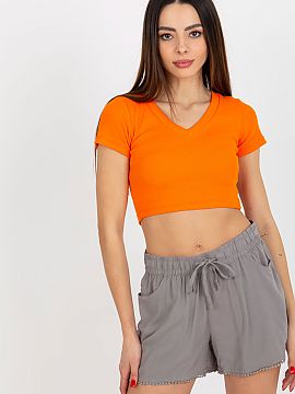 Boxerky Fresh Made  Dámske šortky so zaväzovaním v páse a s vreckami na bokoch.