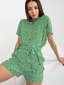 Boxerky Fresh Made  Dámske šortky s vysokým pásom a zaväzovaním v páse. Vrecká na bokoch.